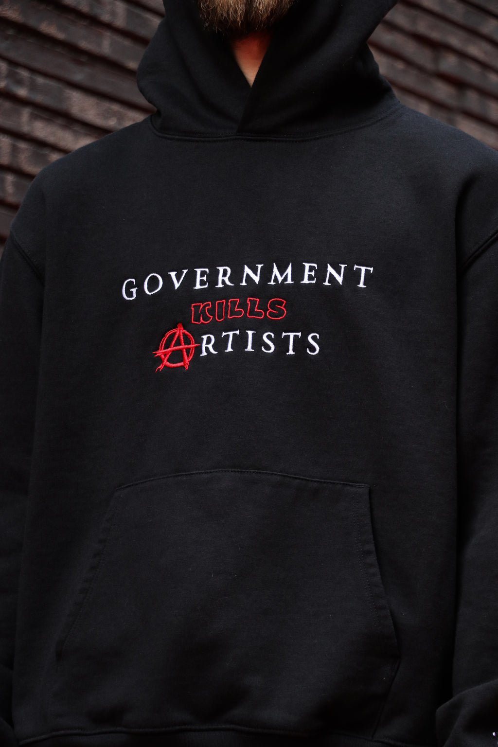 GOVERNMENT KILLS ARTISTS - HOODIE